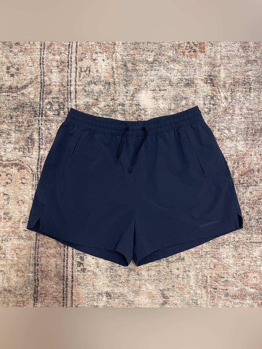 Outdoor Voices Navy Shorts Size Medium